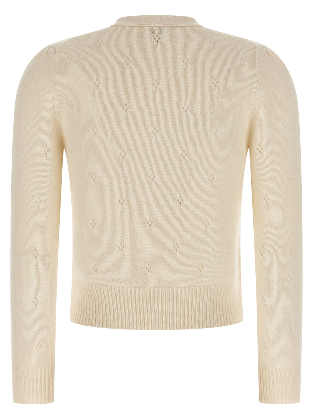 Chloé Jacquard Logo Sweater Sweaters and Cardigans - White | 0b29571932629dd0c3347c9b66fd43d5b91100e0