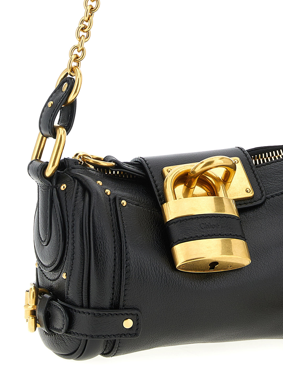 Chloé Paddington Shoulder Bags - Black | 3b5169b1a5cfc49b0cc1353832cdfcbfcd08609a