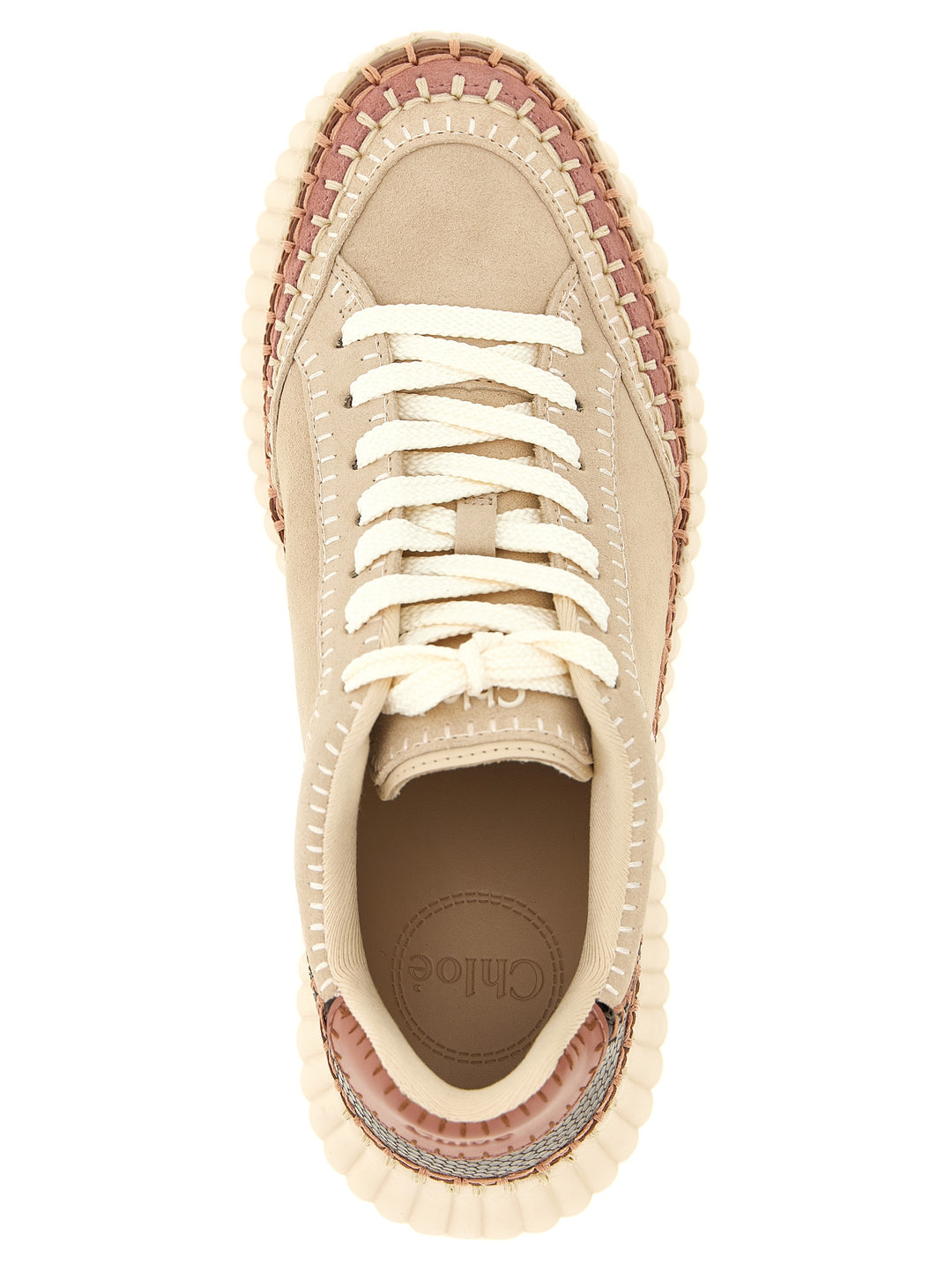 Chloé Nama Wedges - Beige | adae1c285be9e034de63643287a53f9d238ac94e