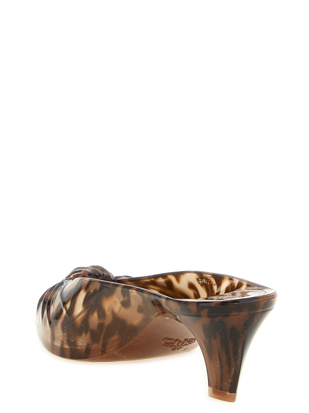 Chloé Sabot Jelly Pumps - Brown | 666eed8ce4946cbe9c06606da040bf4372743333