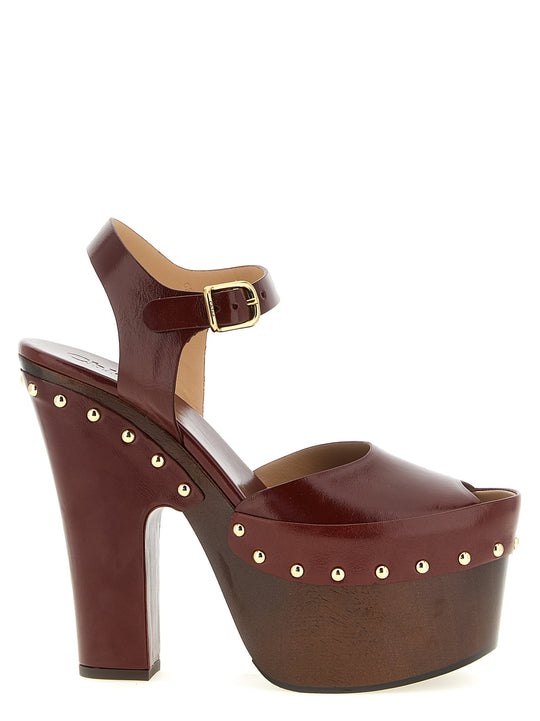 Meret Sandals Bordeaux