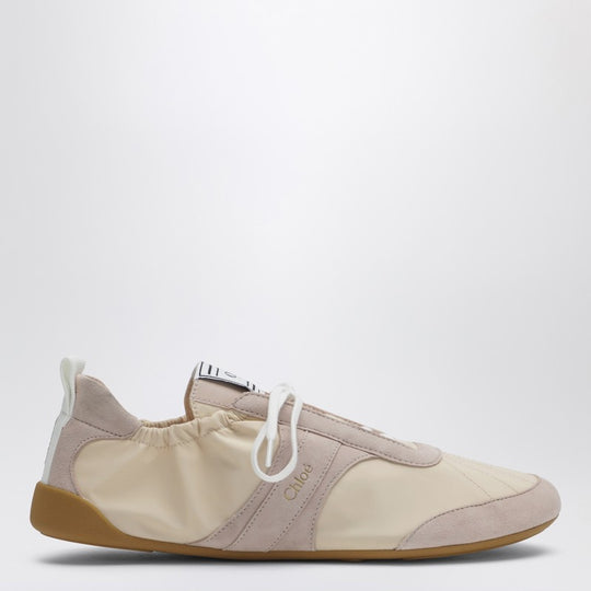 Chloé Kick Sneakers In Blushy Beige