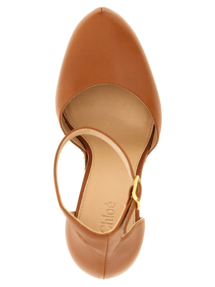 Chloé Lola Pumps - Brown | 0401a7b3b0641918da95be2d4f84781b25956dfd