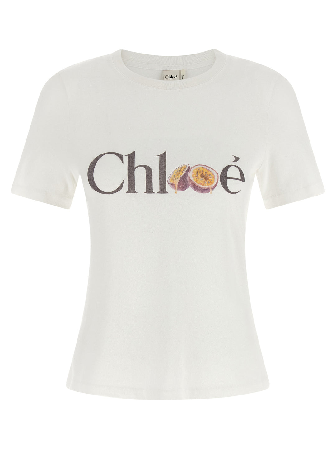 Chloé Printed T-shirt - White | 00952ec3612c736390dfe713fcc595116b25c73d
