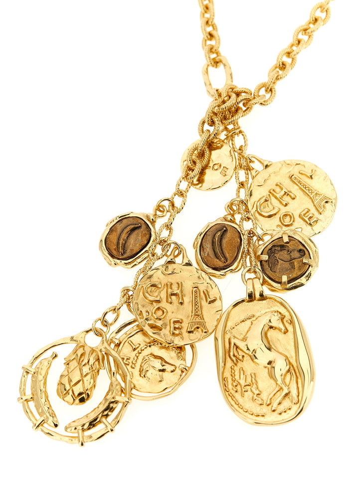 Chloé Chloé Medals Jewelry - Gold | 0127919fafcfe02b56698a29441a95b6e298fec9