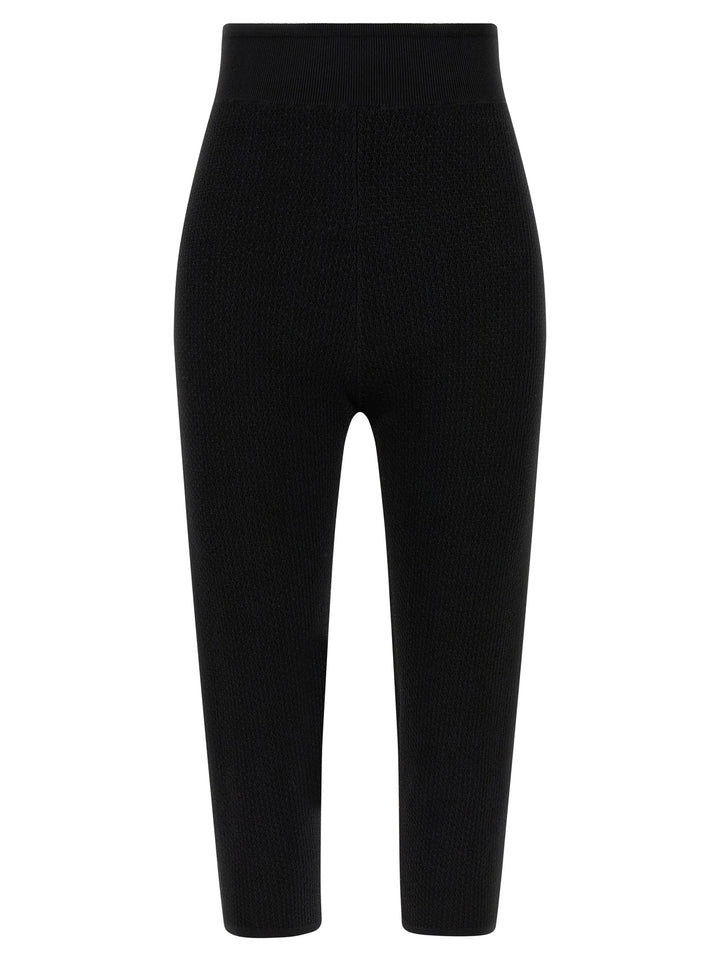 Chloé Knitted Leggings - Black | 9c1d353269977be13d12f1f2c9fa7cbd375b035d