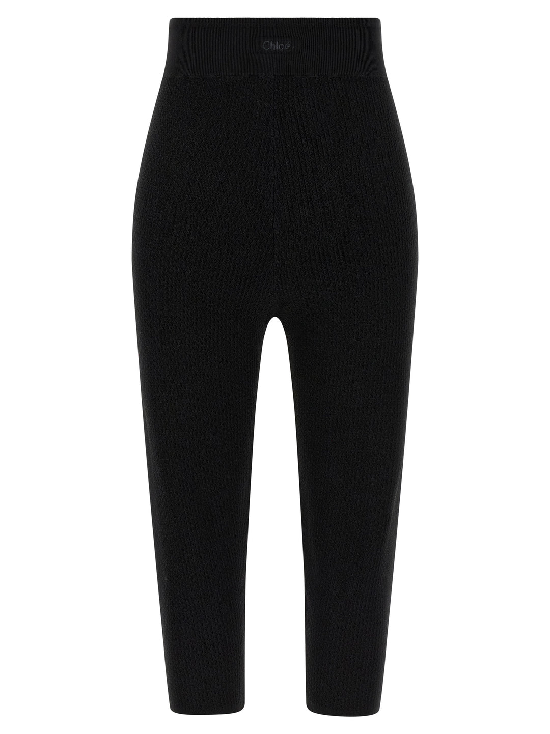 Chloé Knitted Leggings - Black | 960d685bf8b48f11e515a4168095b12b475eedf4