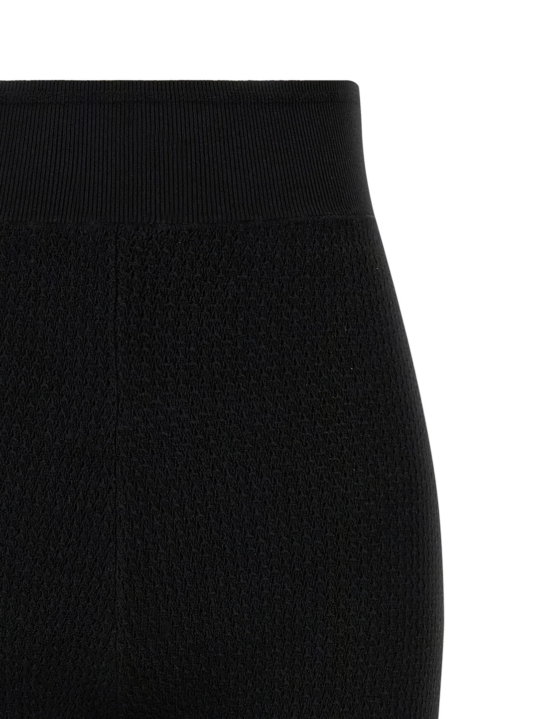 Chloé Knitted Leggings - Black | 2d320b2a0c4f2a23ea3d43281dfe15bc2f9f6635