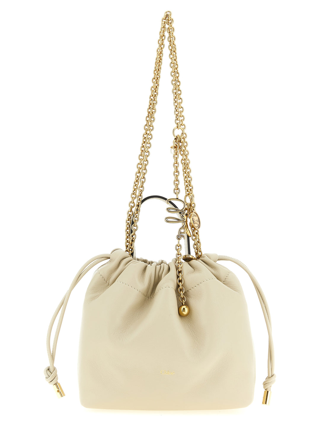 Chloé Chloé Icons Shoulder Bags - Beige | 3e366243b9937425e079c3672cd84330aaa8b865