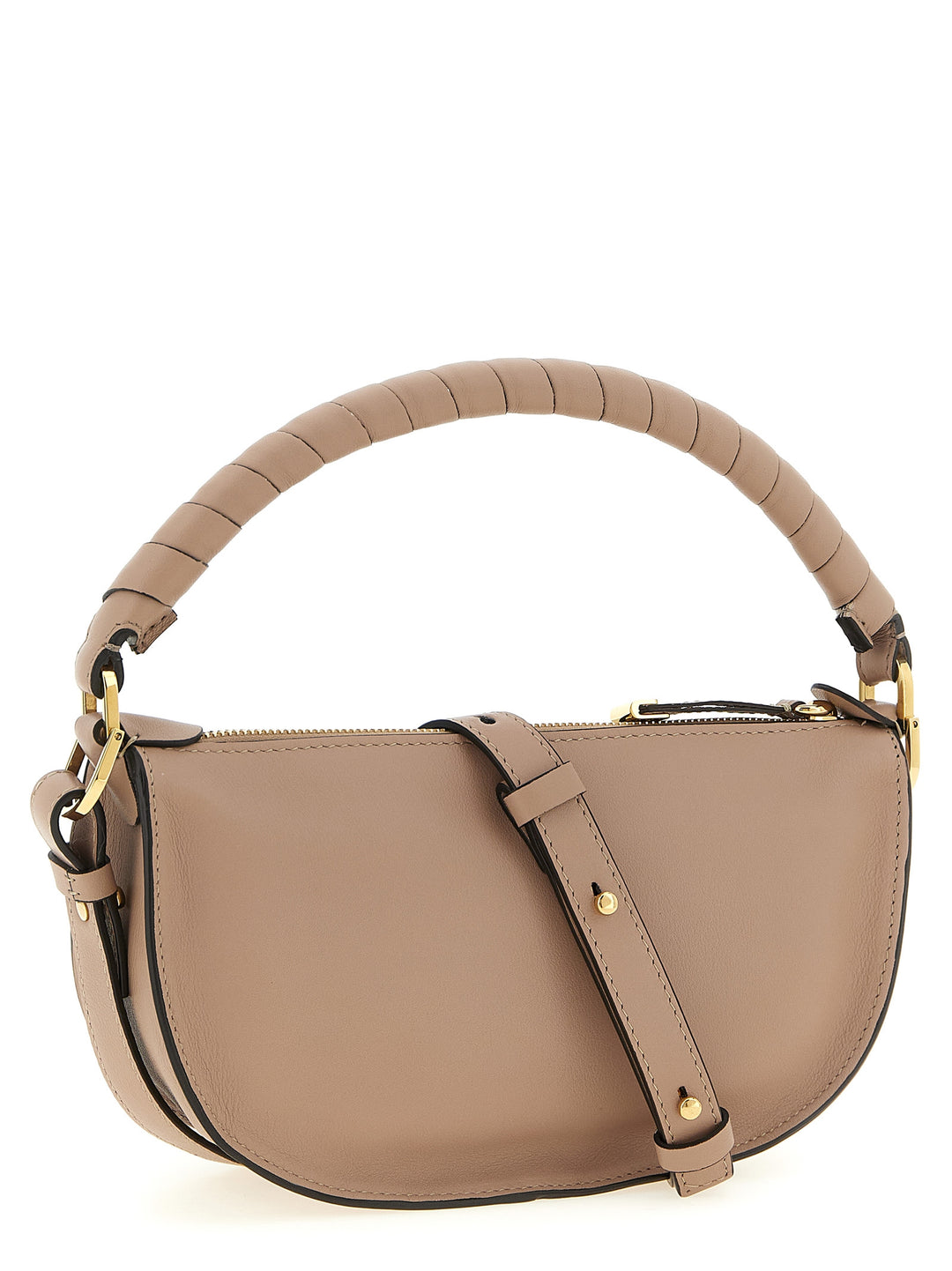 Chloé Marcie Shoulder Bags - Beige | 423914115e47fc44c5d2eb18cd2ea40d3eb43dbd