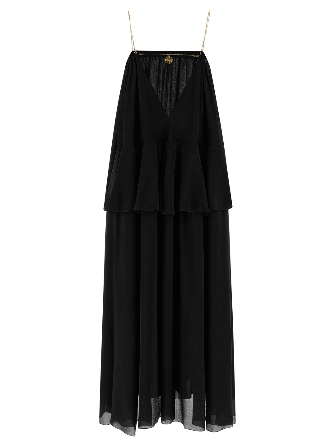 Chloé Silk Dress Dresses - Black | 571655db2fdfd227c9be2f04cef0ee9d21df202c