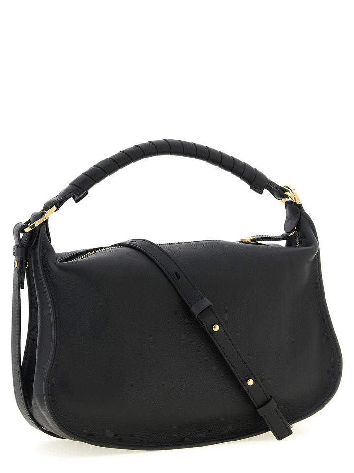 Chloé Marcie Shoulder Bags - Black | 5b9d2055d02c2fb334c0ee1c3c39b82207b623b3