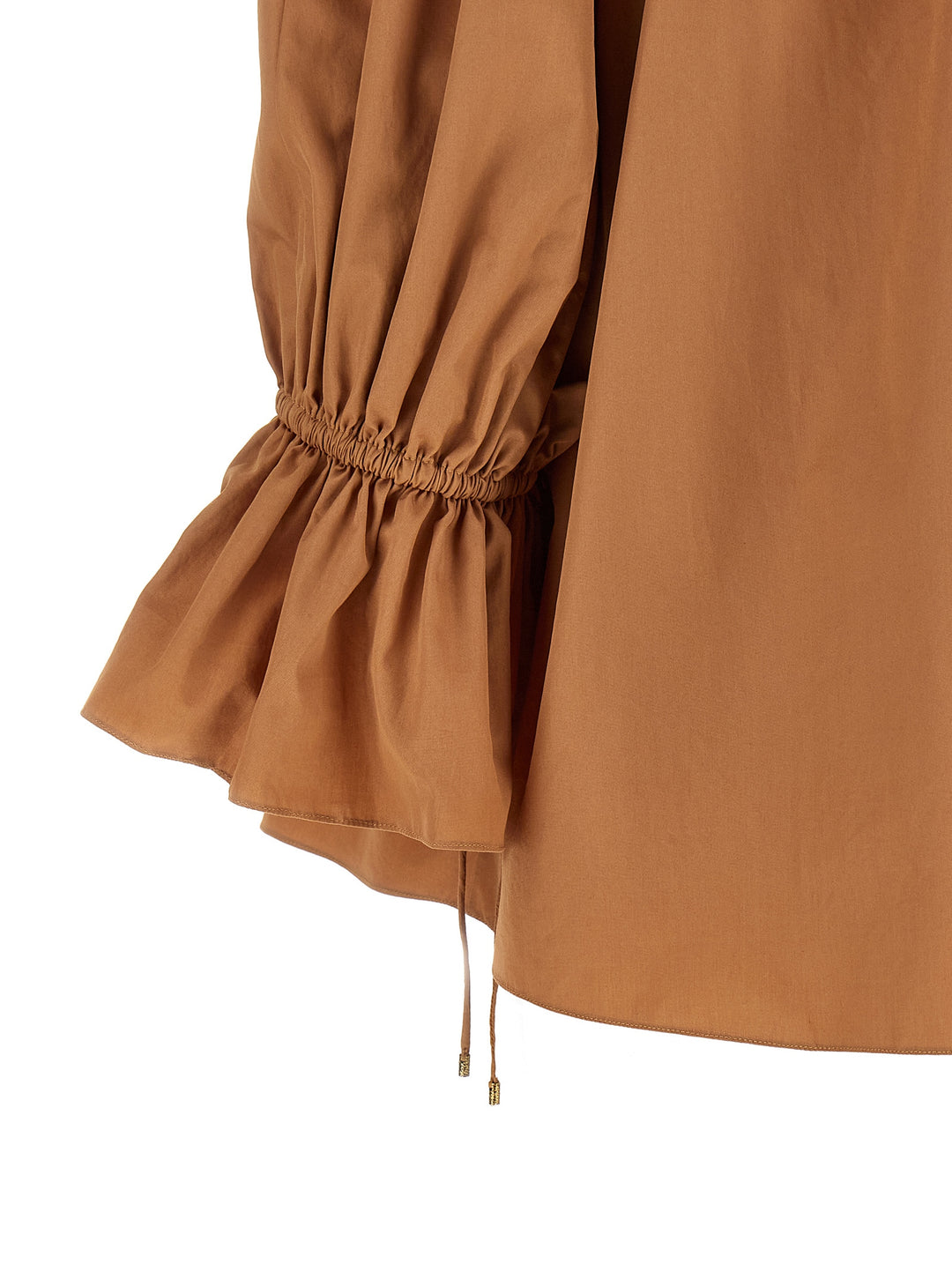 Chloé Ruffle Blouse Shirt and Blouse - Beige | e2240a98f835f283a53cc7efa844380b213e7d81