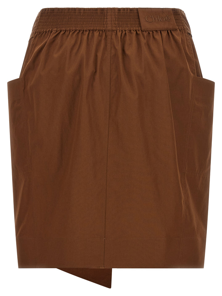Chloé Sheath Skirt Skirts - Brown | 4cdd4ccabb6dcd80019f524fd465dcb730a724dd