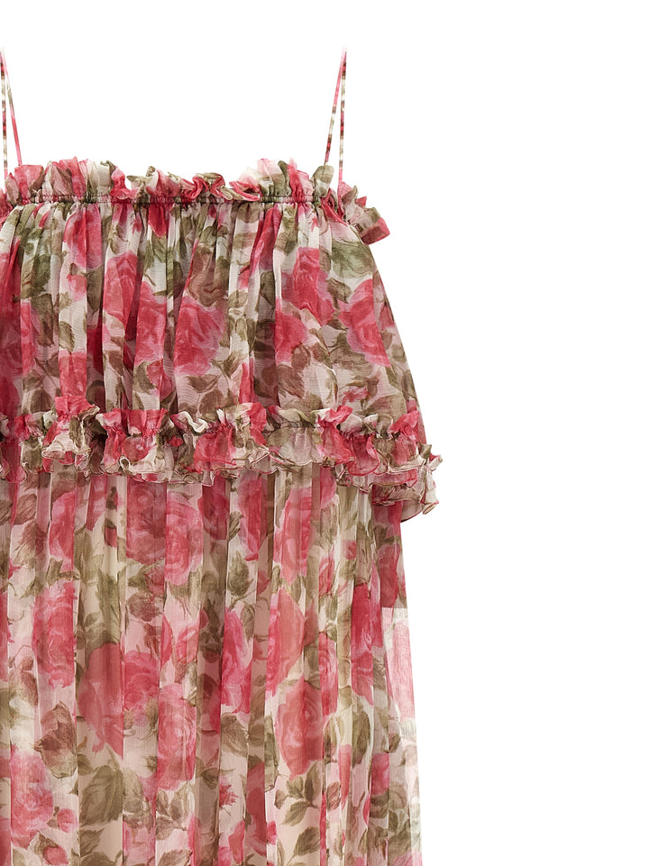 Chloé Silk Muslin Dress Dresses - Pink | ce540da2eea76c1bbad054acbc14563f6d071713
