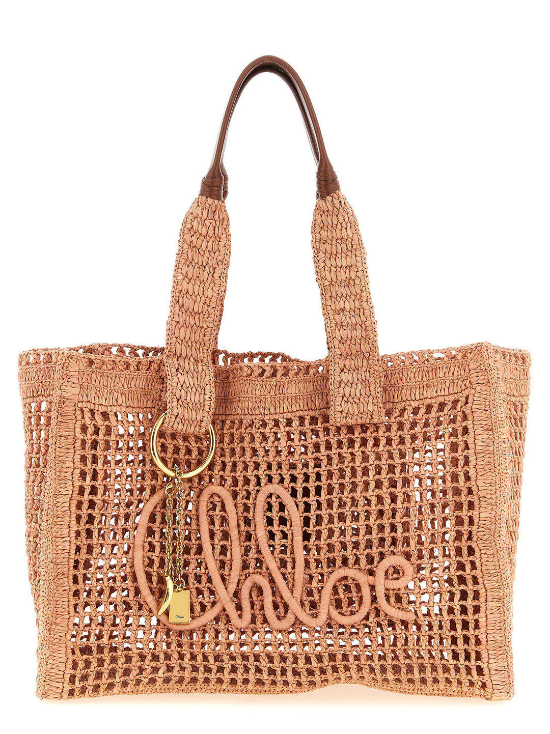 Chloé East-West Summer Banana Tote Bag - Pink | 03ec0445b1c9c0b813e562211d2d99e16263ee1b