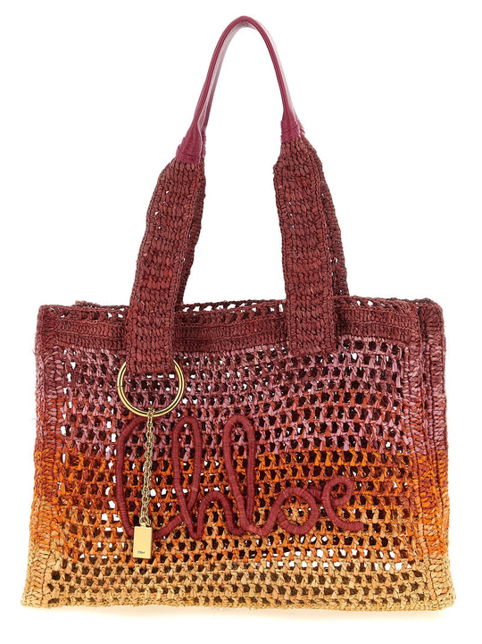 East-West Summer Banana Tote Bag Multicolor