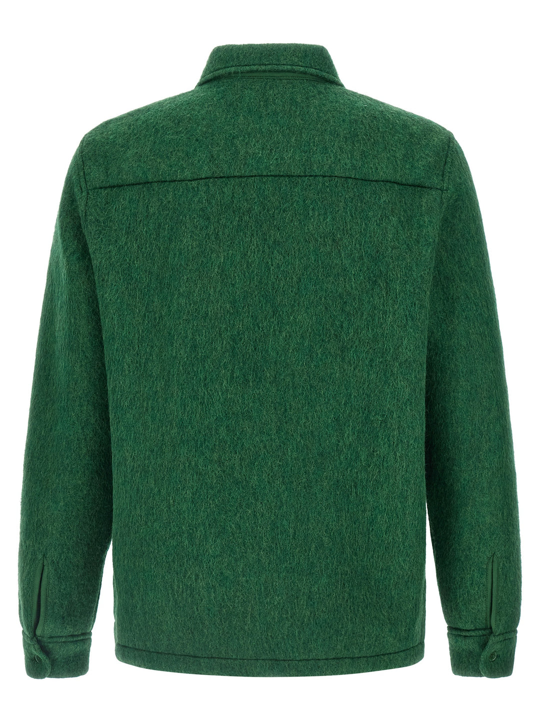 Lacoste Felt Overshirt Shirt and Blouse - Green | c12afd0df541b408e3c61d0dccc486c70eeca730