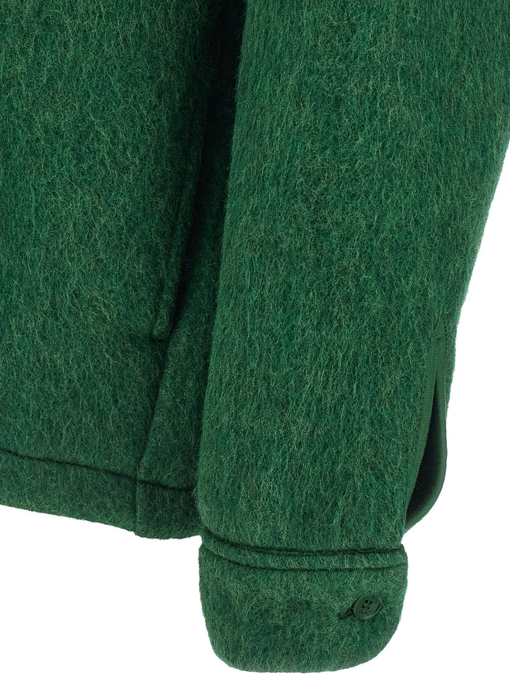 Lacoste Felt Overshirt Shirt and Blouse - Green | c76e78a9baf0c9b0d9dd3c769e44f7938658fb5a