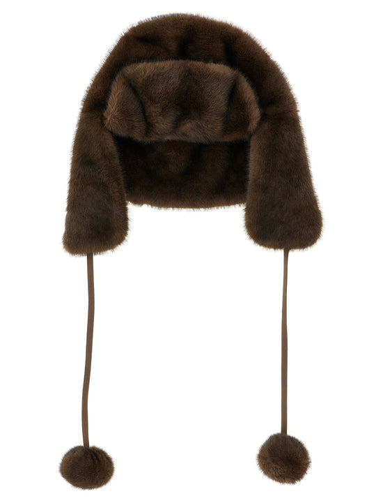Aviator Hat Hats Brown