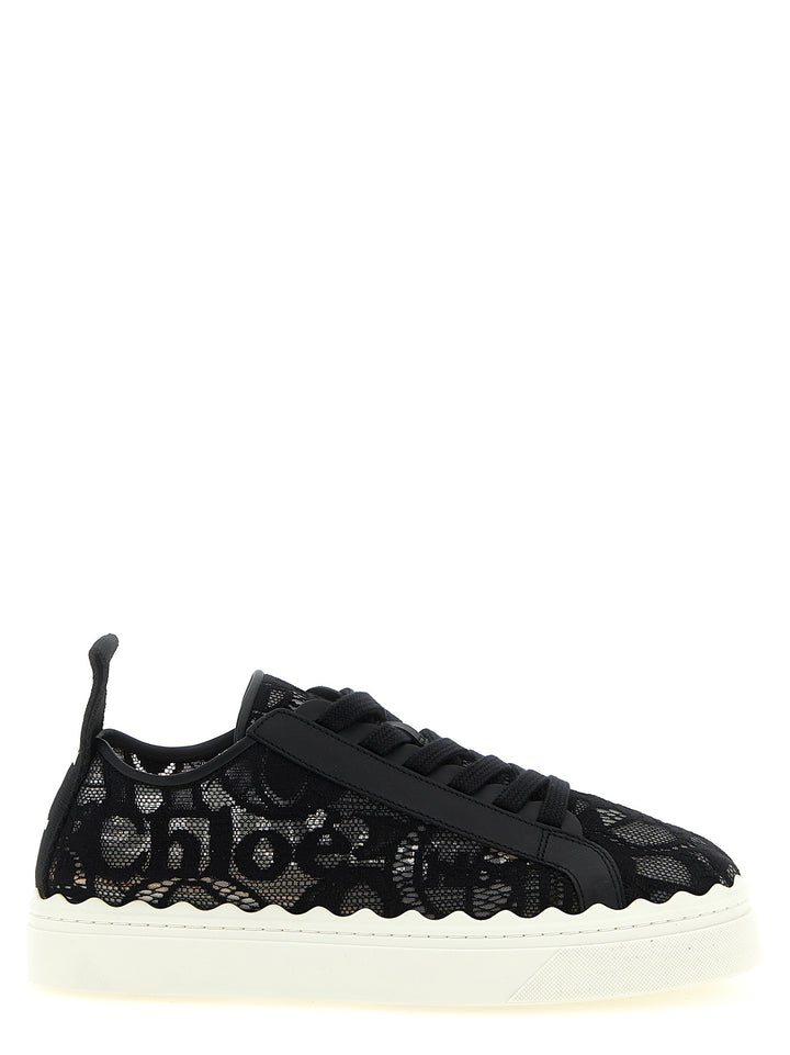 Chloé Lauren Sneakers - Black | ef8b0412c07a1f69116eaabdc32eecf6c40911ed