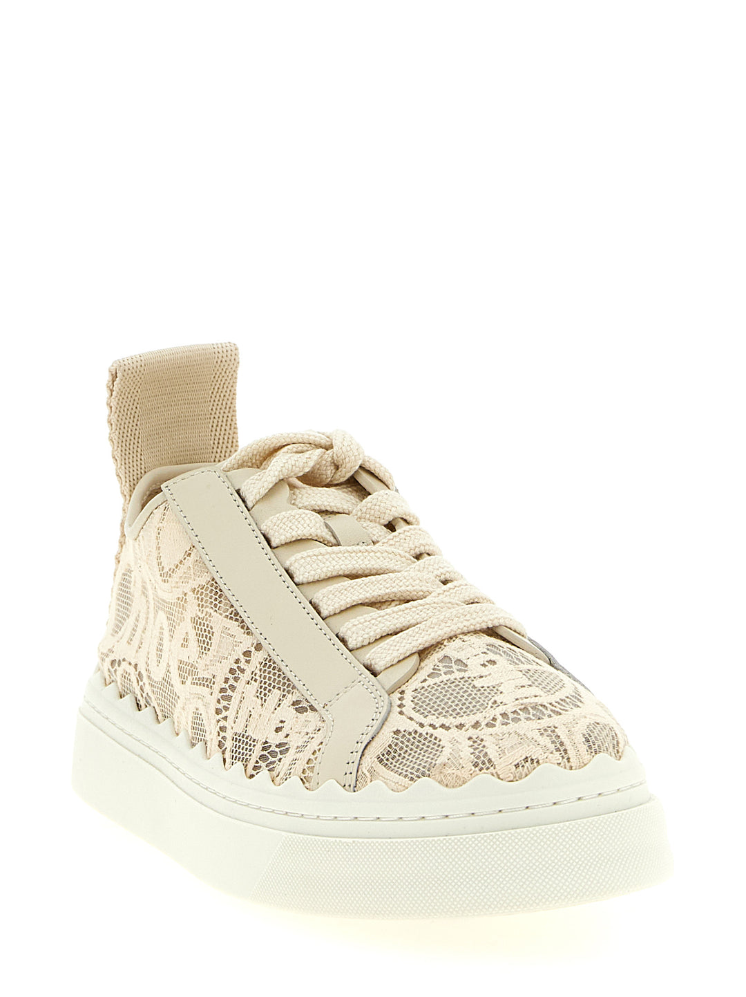 Chloé Lauren Sneakers - Beige | 868112d9d3ad507ac1434334ee59b97c64afc683