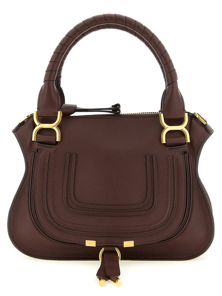 Chloé Marcie Crossbody Bags - Brown | 8d2e3b5e5c2d04e6329a5327fec94716978ef5fe