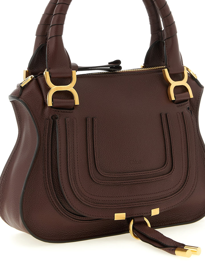 Chloé Marcie Crossbody Bags - Brown | 014348f1d812acfcd8a741bbc9b38af67389099c