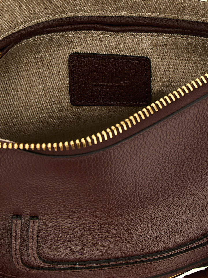 Chloé Marcie Crossbody Bags - Brown | 4d65b33b44f303632ff41573fa4a61aff444b9d5