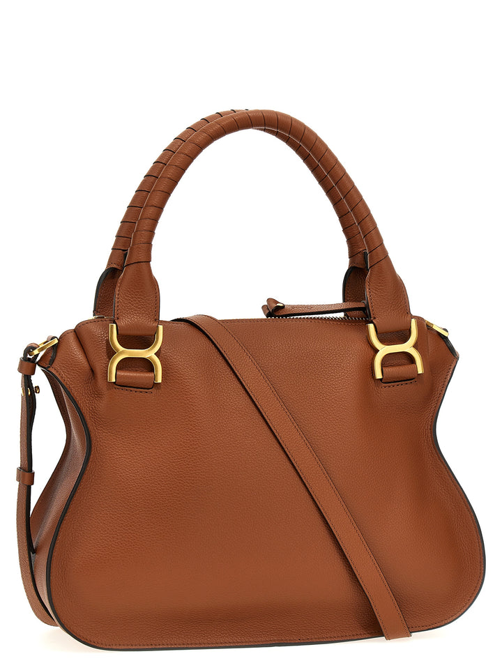 Chloé Marcie Crossbody Bags - Brown | 64fccd2620aba8057d05bb3dcba1a2b6d1a73a7b