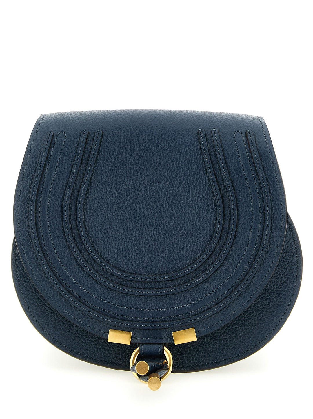 Chloé Saddle Marcie Crossbody Bags - Blue | fbdca1c72d458eed95efe846b2064dec8102bfc0