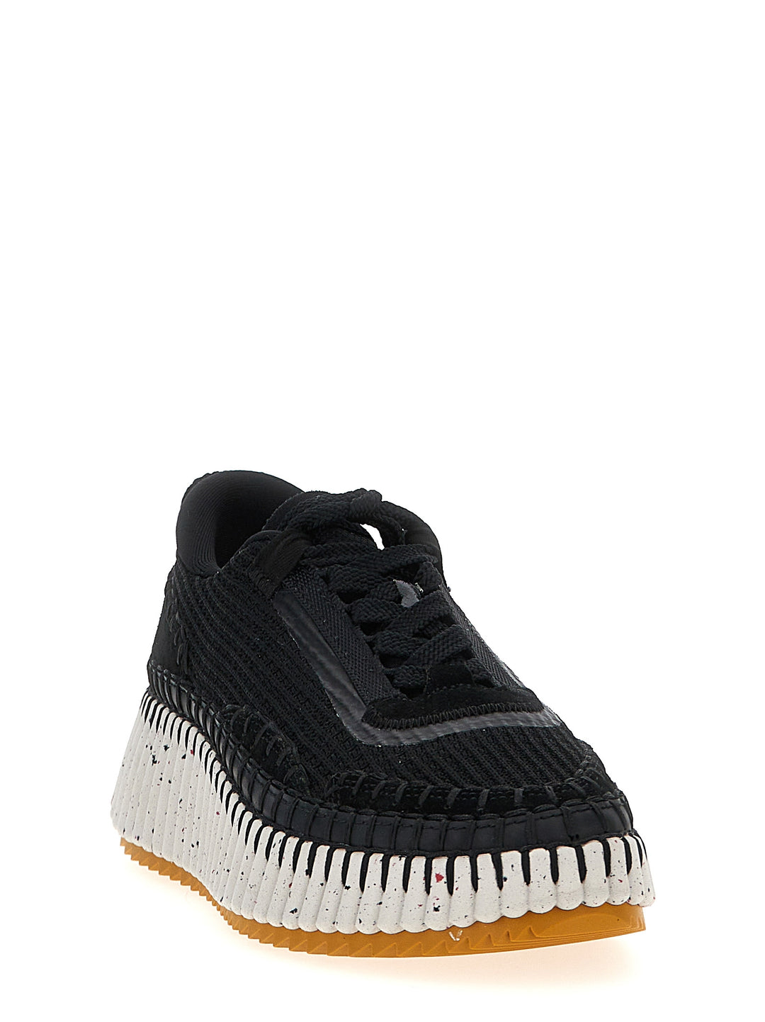 Chloé Nama Sneakers - White/Black | 8580272f684dcf5f348c2033d8e332c87746763c