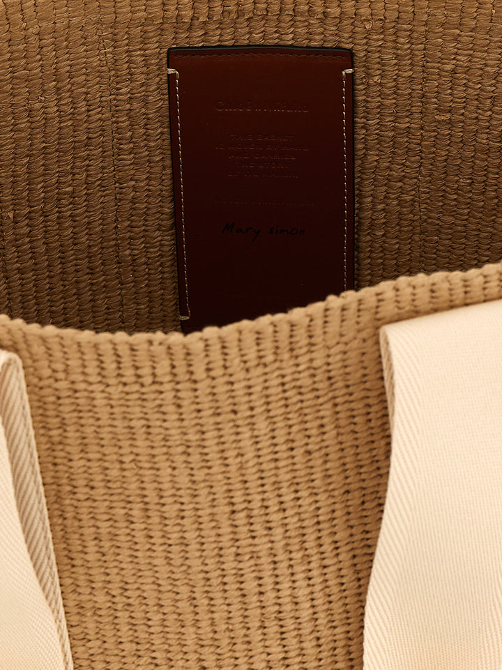 Chloé Woody Tote Bag - Beige | 0a93199819380c4d6cd8f5f6ea3c293c8f30bdd9