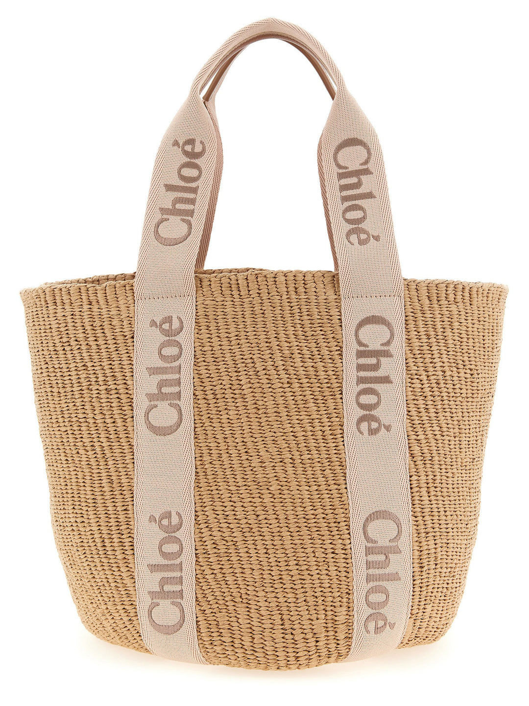 Chloé Woody Tote Bag - Pink | 3274a6ccae60fe62b8e51f21f528109e31515534