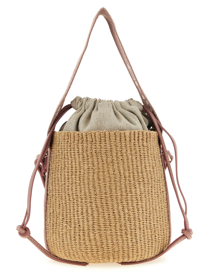 Chloé Woody Small Handbag Hand Bags - Beige | 8e3ce67ec9fbe0b8b16929e76b4db07c3371601a