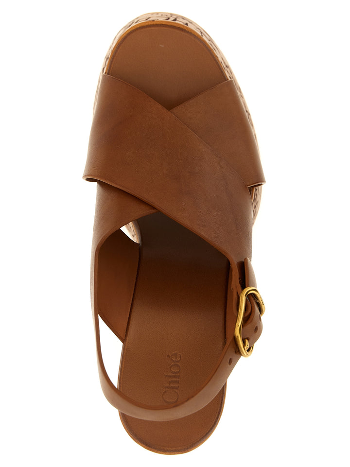 Chloé Maxime Wedges - Brown | 0978b48aae43005ce6307b2f8fc6c67bbbd4cf3f