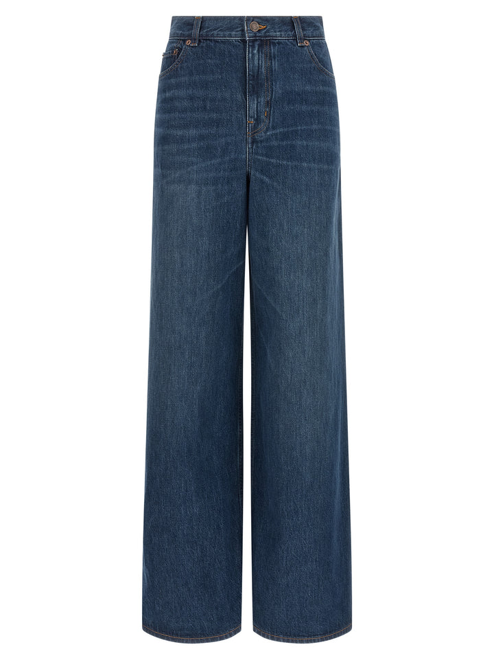 Chloé Palazzo Jeans - Blue | 0df0533be582d3bcdc3b561b0d07284064ea91e7