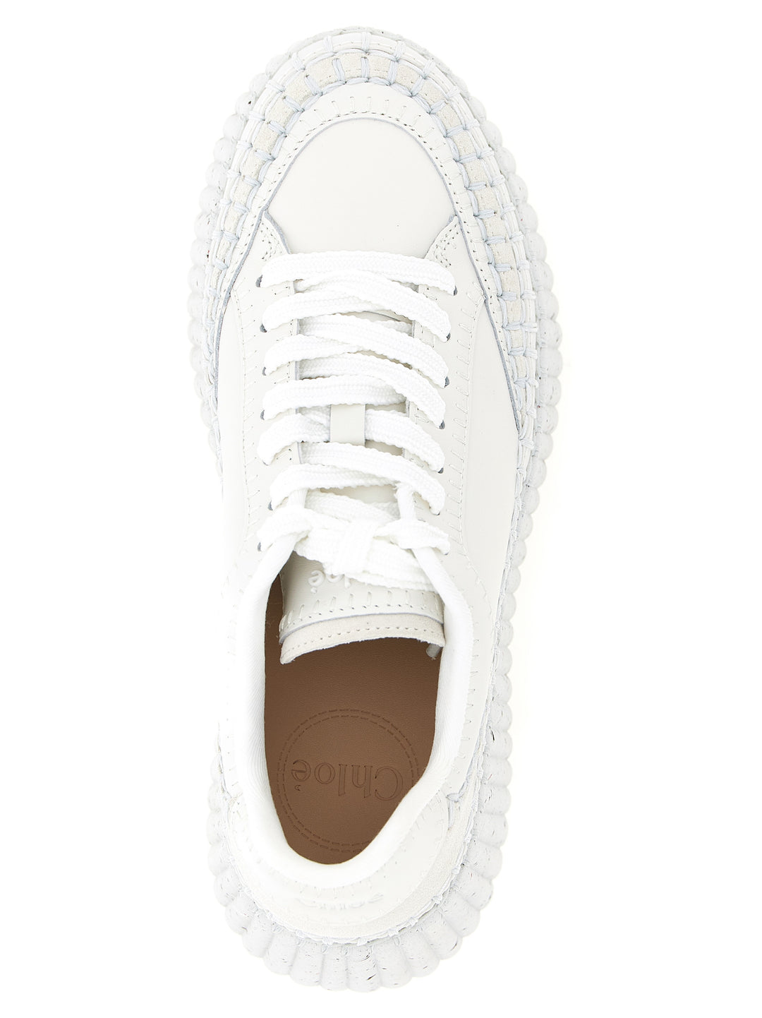 Chloé Nama Wedges - White | 022b93e6263d76a1cee923c7b8b9d46626d9a532