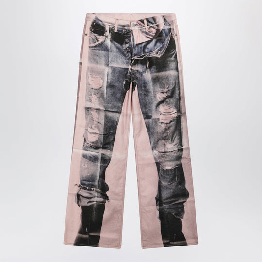 Trompe-L'œil Jeans - 1981 Pink / Blue