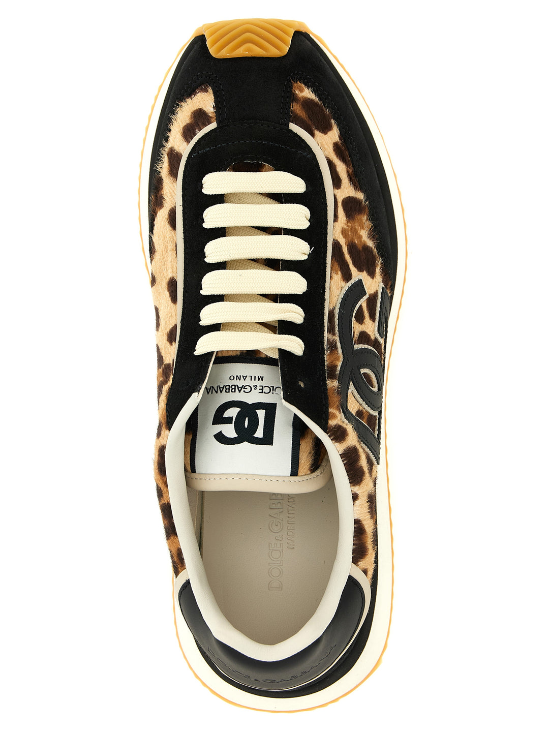 Dolce & Gabbana Dg Cushion Sneakers - Multicolor | 558fc1174fb2d5f664f2d43366eb71c76f1354d1