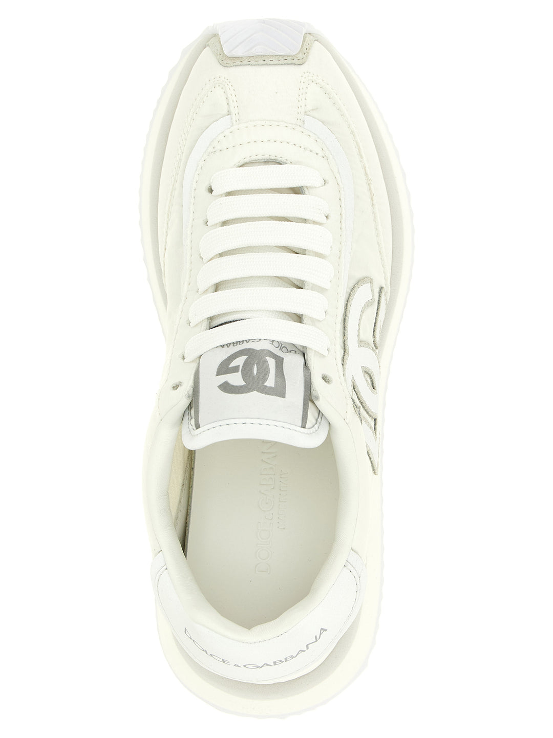 Dolce & Gabbana Dg Cushion Sneakers - White | 3635e085ebbc882352fca55a119fcfb9c33d5de7