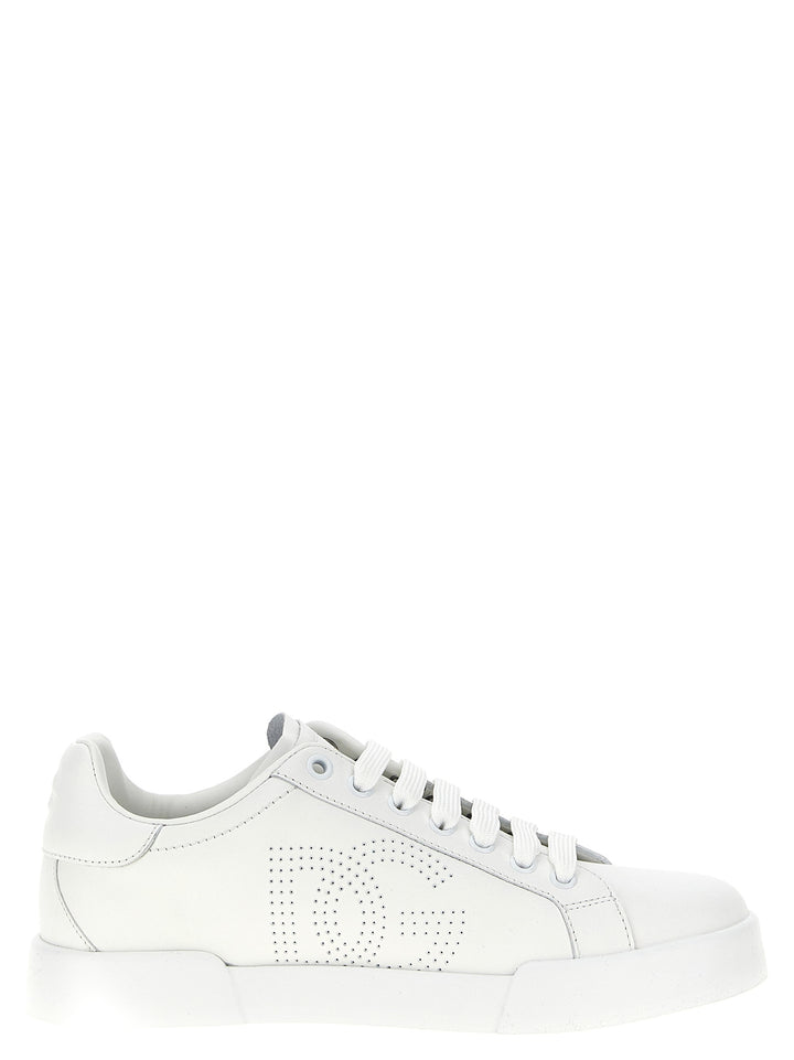 Dolce & Gabbana Portofino Sneakers - White | 40fbcfbec16acb2283062d7b0911a8dc2a76bc9d