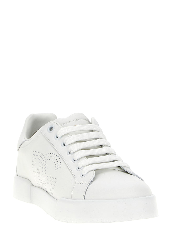 Dolce & Gabbana Portofino Sneakers - White | 8184a548a35f9270fac0b84ce7f385df7c7d7b2a