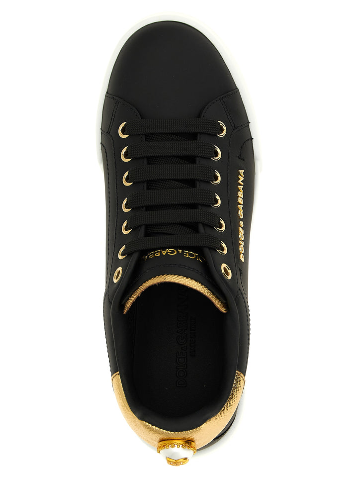 Dolce & Gabbana Portofino Sneakers - Black | ca1ef6c6daea1991704bd2da8b2aae7cea118479