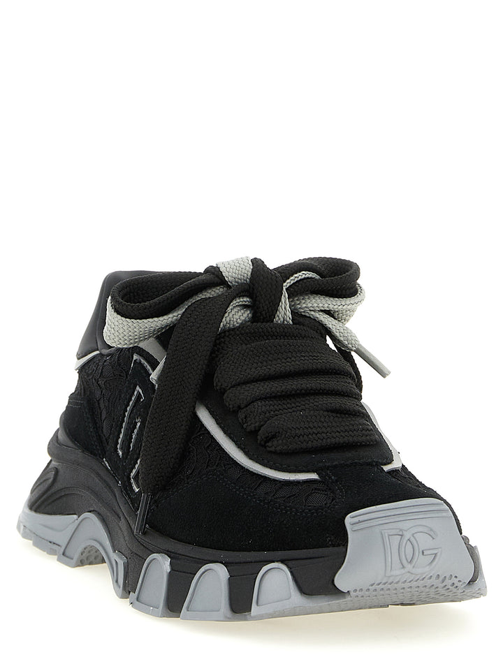 Dolce & Gabbana Dg Country Road Sneakers - Black | f6694593dbbd34a7b9d38d400102413634b927f7