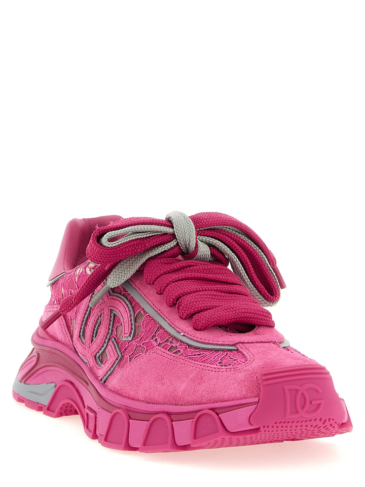 Dolce & Gabbana Dg Country Road Sneakers - Fuchsia | 206cd2a0398fd7eb1eb7a96fac54f775cd353dba