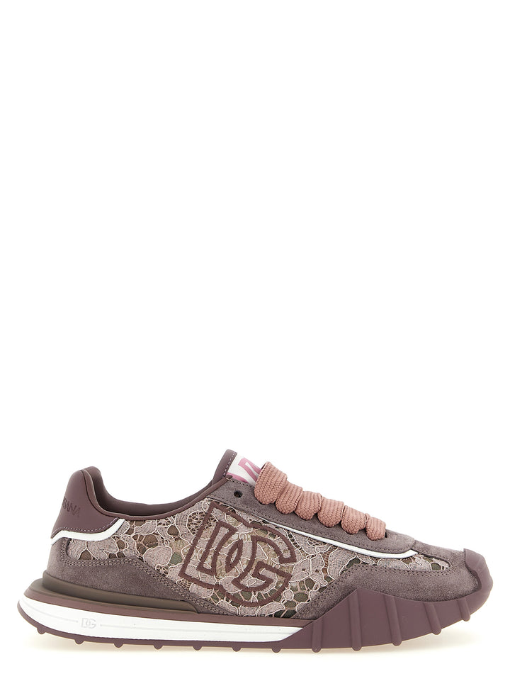 Dolce & Gabbana Dg Athletic Sneakers - Purple | 5516871f3bc11e66d56ea965c97d6509f2e8802b