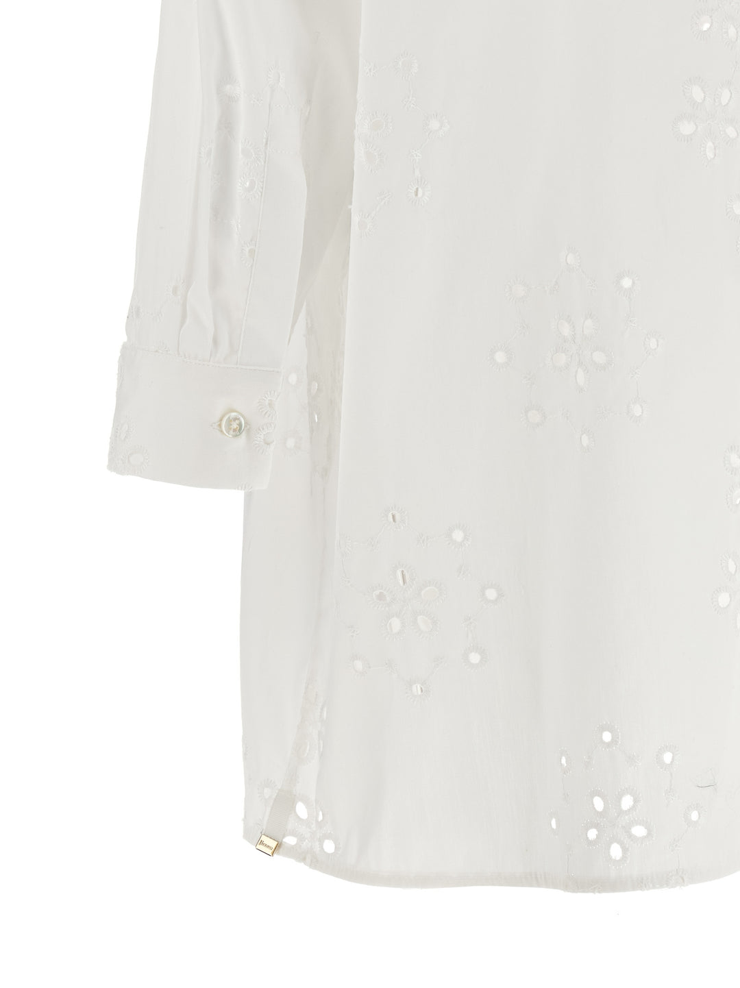 Herno Broderie Anglaise Shirt and Blouse - White | d84697caf4c654c750b63ebe6344559a9f83e490