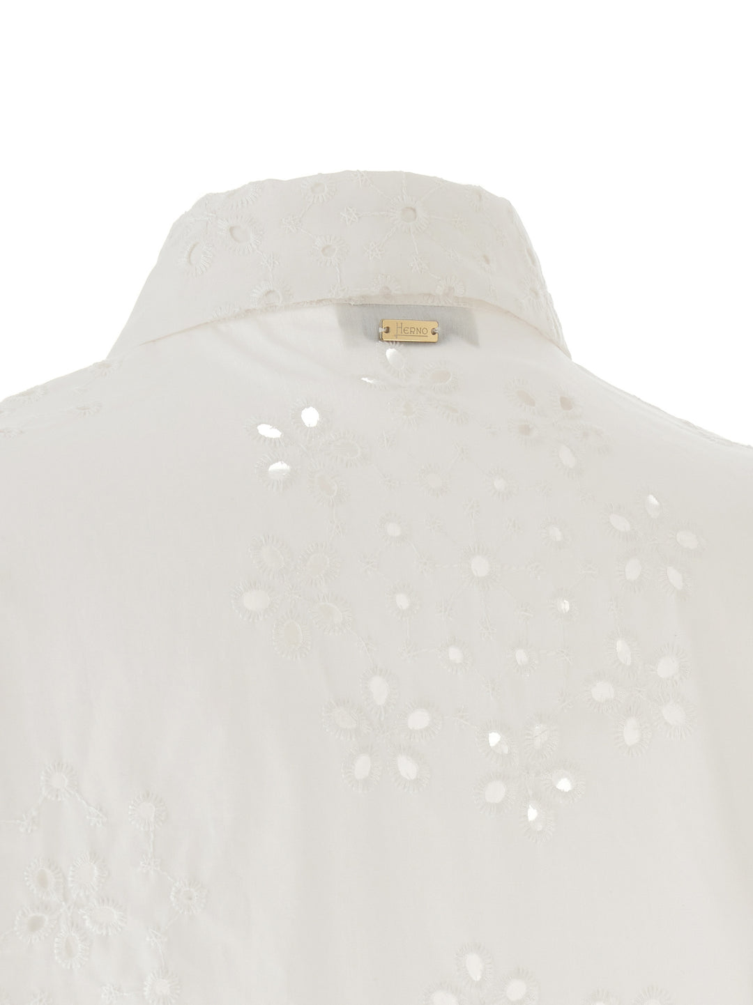 Herno Broderie Anglaise Shirt and Blouse - White | 431dc315caa8e6fe0d2f3e9f74e6a29f9995b90c