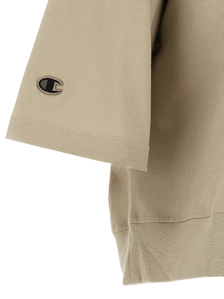 Rick Owens Champion X Rick Owens T-shirt - Gray | 3fa02e66ebff5c104bdee8626a44c5da7c276fea